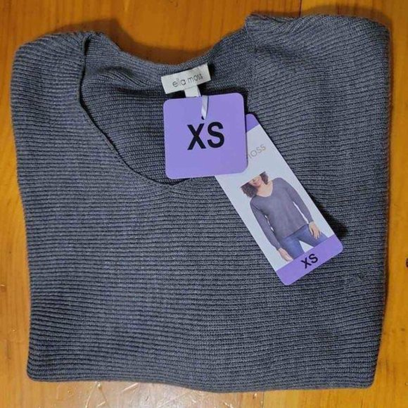 Grey Long Sleeve Sweater - Picture 2 of 2